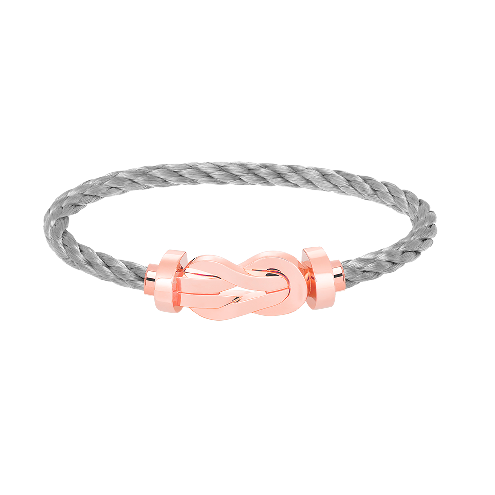 ¡®Star¡¯CHANCE LARGE 8 FIGURE BUCKLE NO DIAMOND BRACELET ROSE GOLD