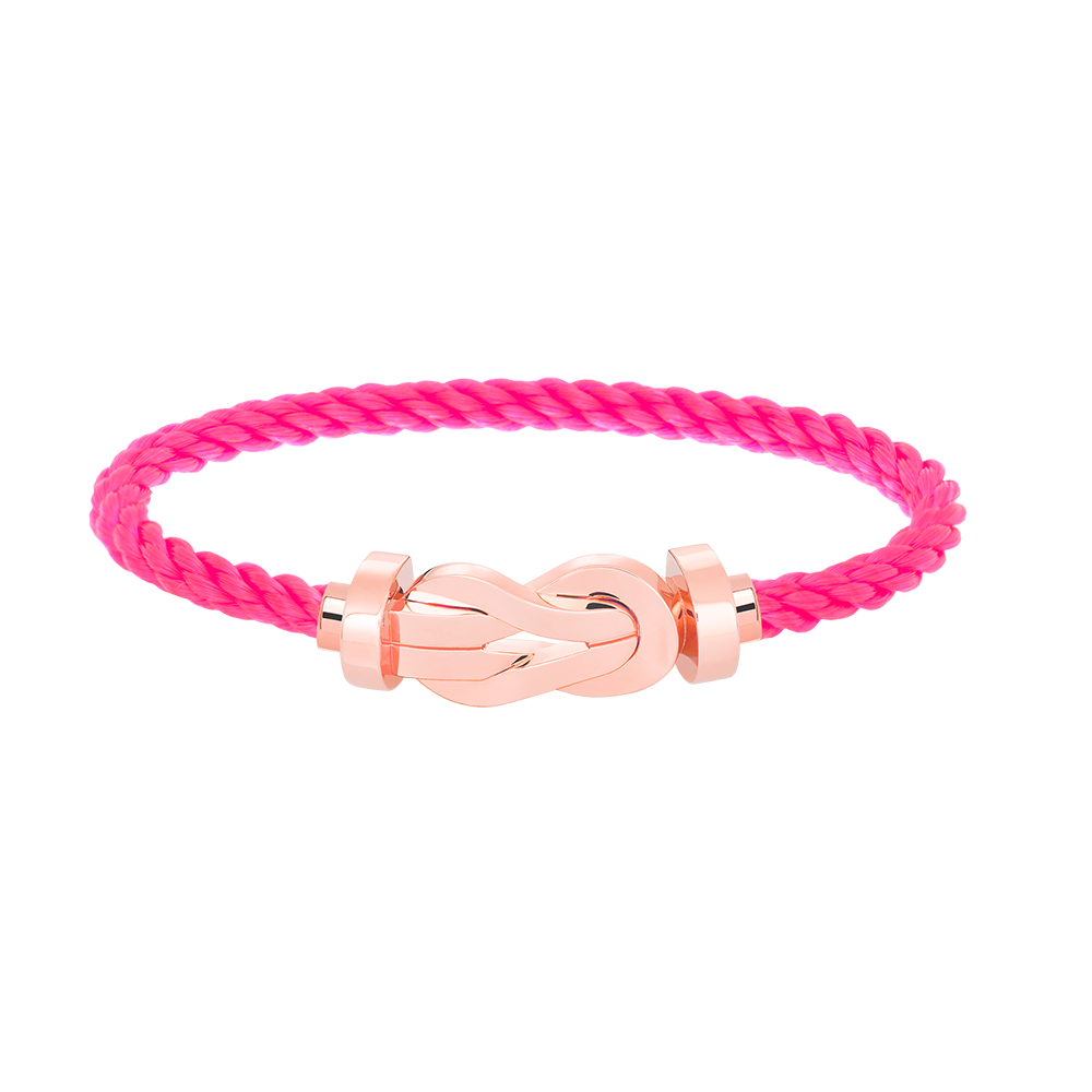 ¡®Star¡¯CHANCE LARGE 8 FIGURE BUCKLE NO DIAMOND BRACELET ROSE GOLD
