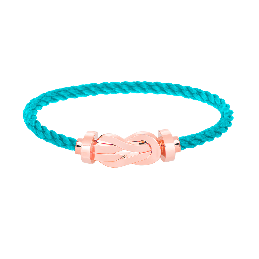 ¡®Star¡¯CHANCE LARGE 8 FIGURE BUCKLE NO DIAMOND BRACELET ROSE GOLD