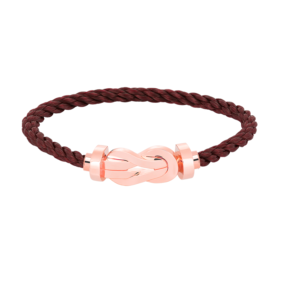 ¡®Star¡¯CHANCE LARGE 8 FIGURE BUCKLE NO DIAMOND BRACELET ROSE GOLD