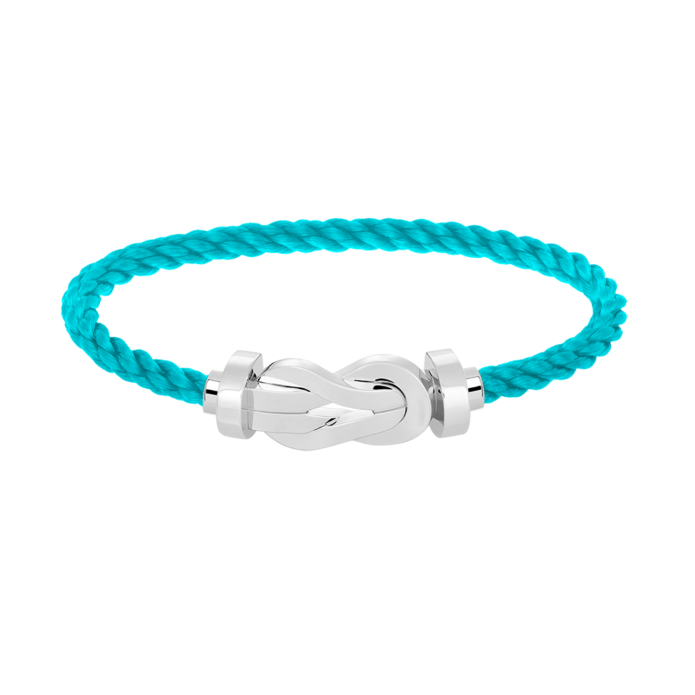 ¡®Star¡¯CHANCE LARGE 8 FIGURE BUCKLE NO DIAMOND BRACELET SILVER