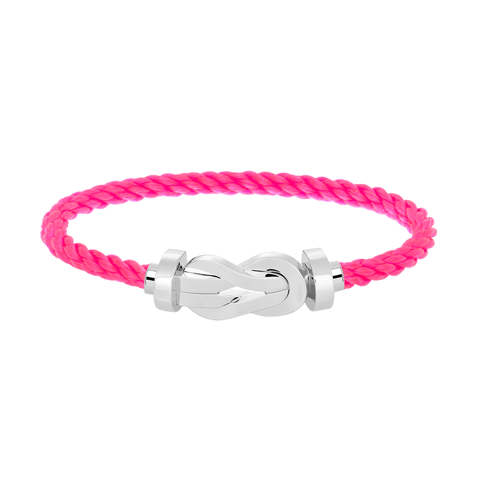 ¡®Star¡¯CHANCE LARGE 8 FIGURE BUCKLE NO DIAMOND BRACELET SILVER