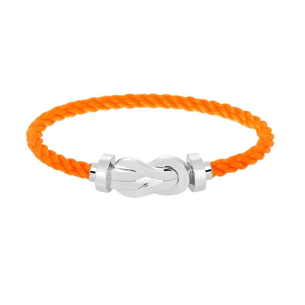 ¡®Star¡¯CHANCE LARGE 8 FIGURE BUCKLE NO DIAMOND BRACELET SILVER