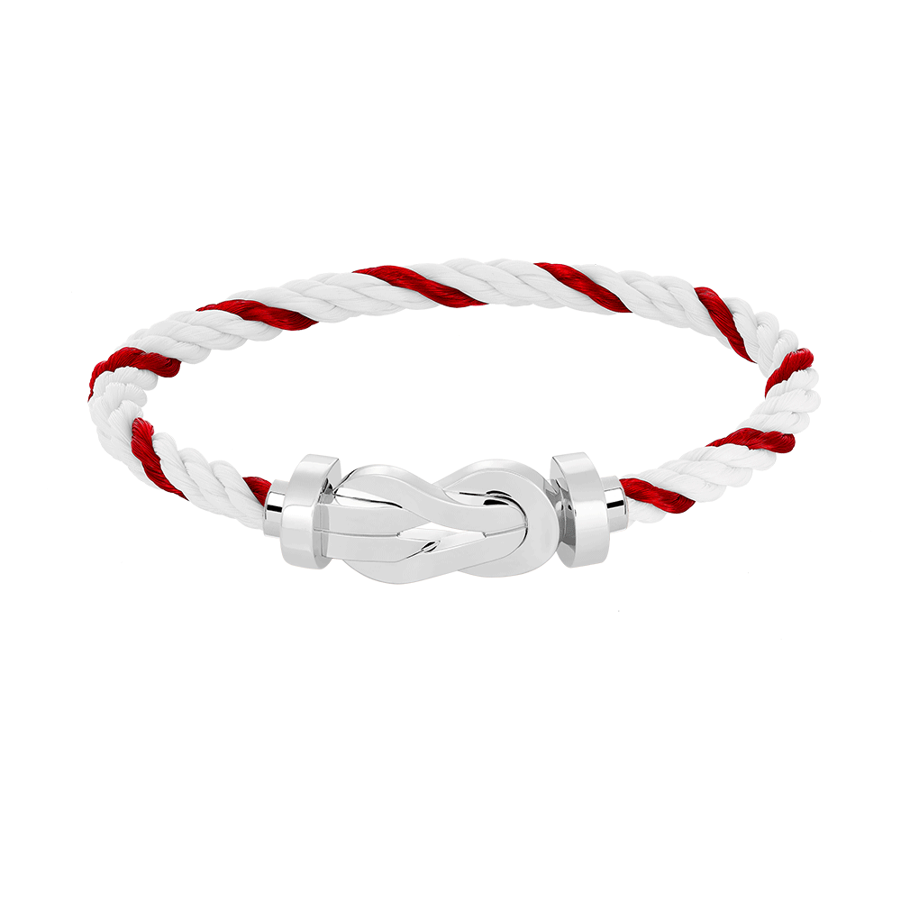 ¡®Star¡¯CHANCE LARGE 8 FIGURE BUCKLE NO DIAMOND BRACELET SILVER