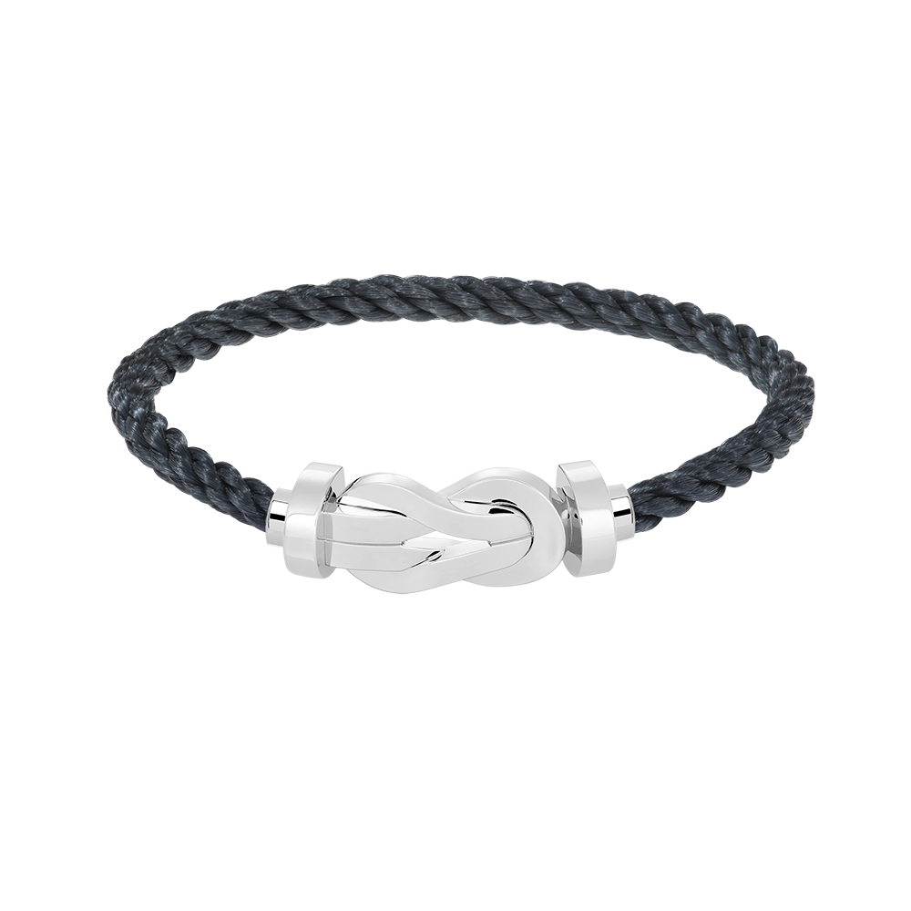 ¡®Star¡¯CHANCE LARGE 8 FIGURE BUCKLE NO DIAMOND BRACELET SILVER