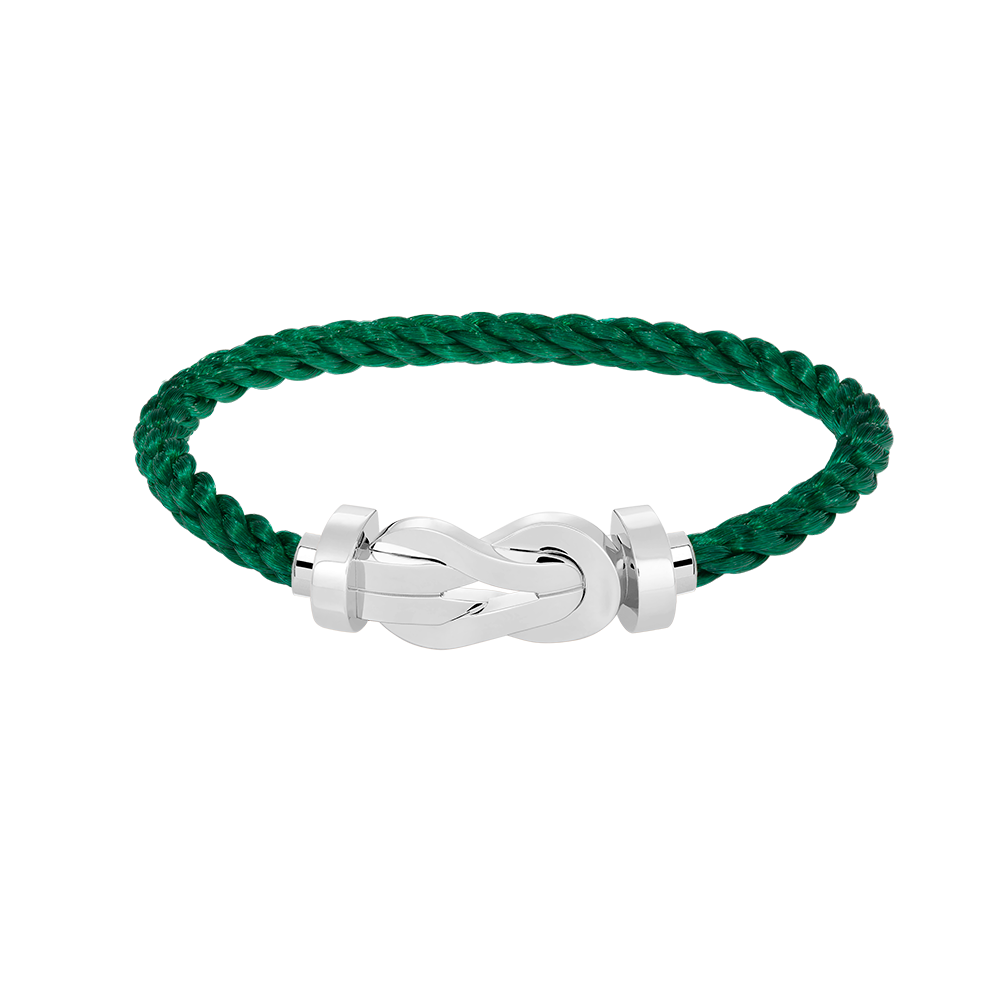 ¡®Star¡¯CHANCE LARGE 8 FIGURE BUCKLE NO DIAMOND BRACELET SILVER