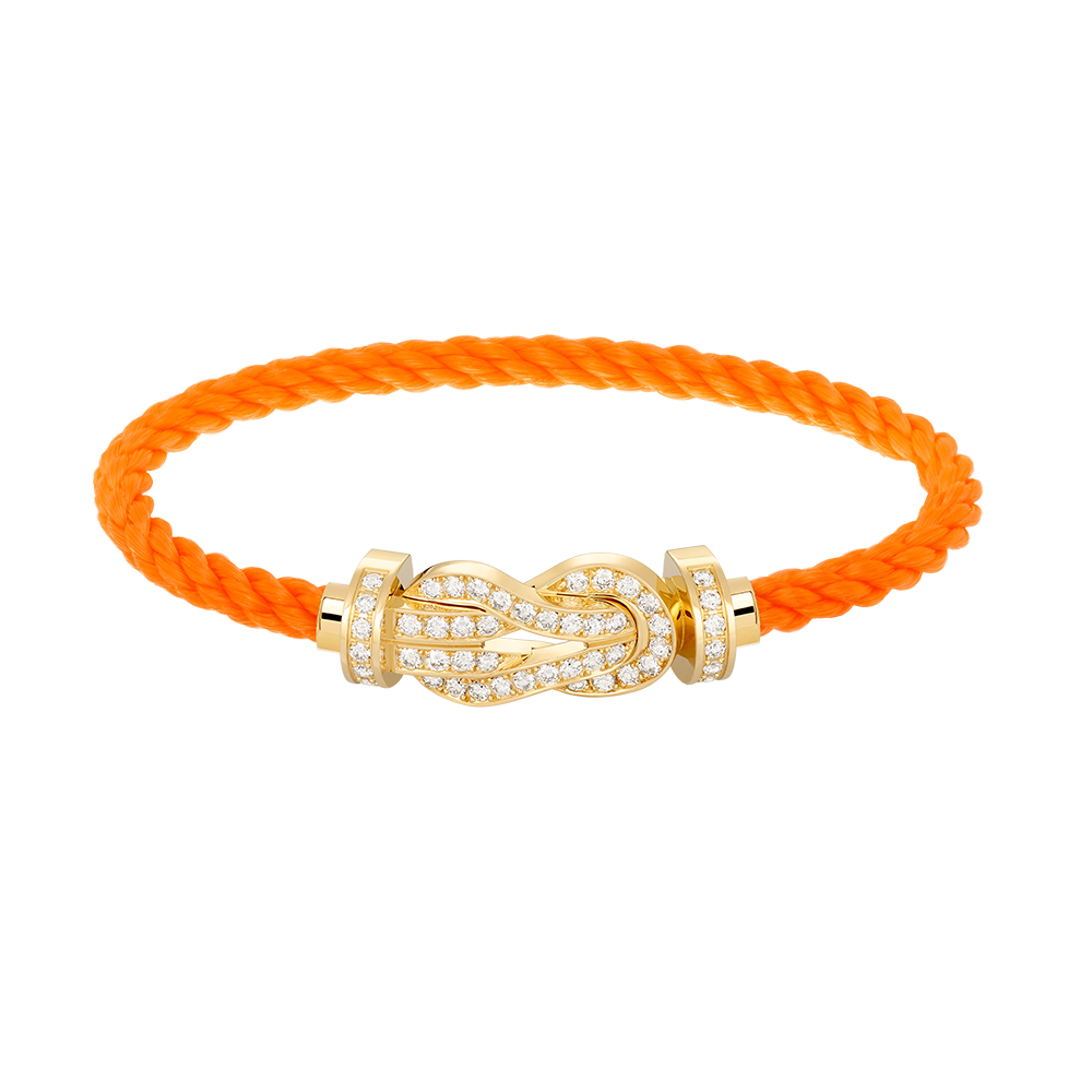 ¡®Star¡¯CHANCE LARGE 8 FIGURE BUCKLE FULLDIAMOND BRACELET GOLD