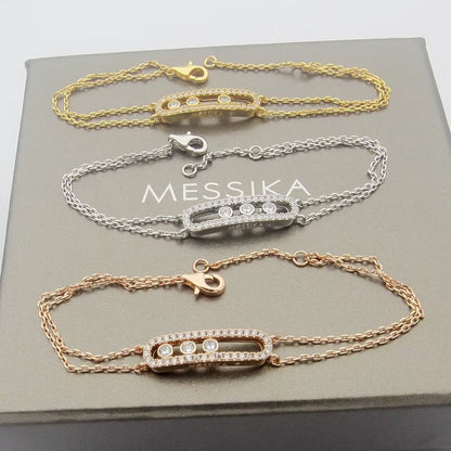 [moco jewelrys ] Move Classique pavé bracelet