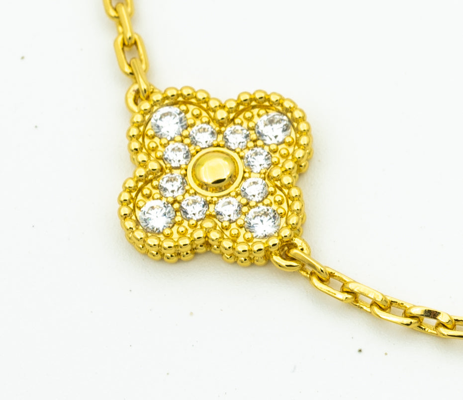 [Star]New  CLOVER 5 MOTIF LASER BRACELET COLLECTION