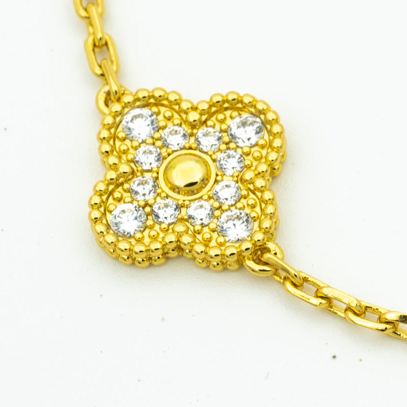 [Star]New  CLOVER 5 MOTIF LASER BRACELET COLLECTION