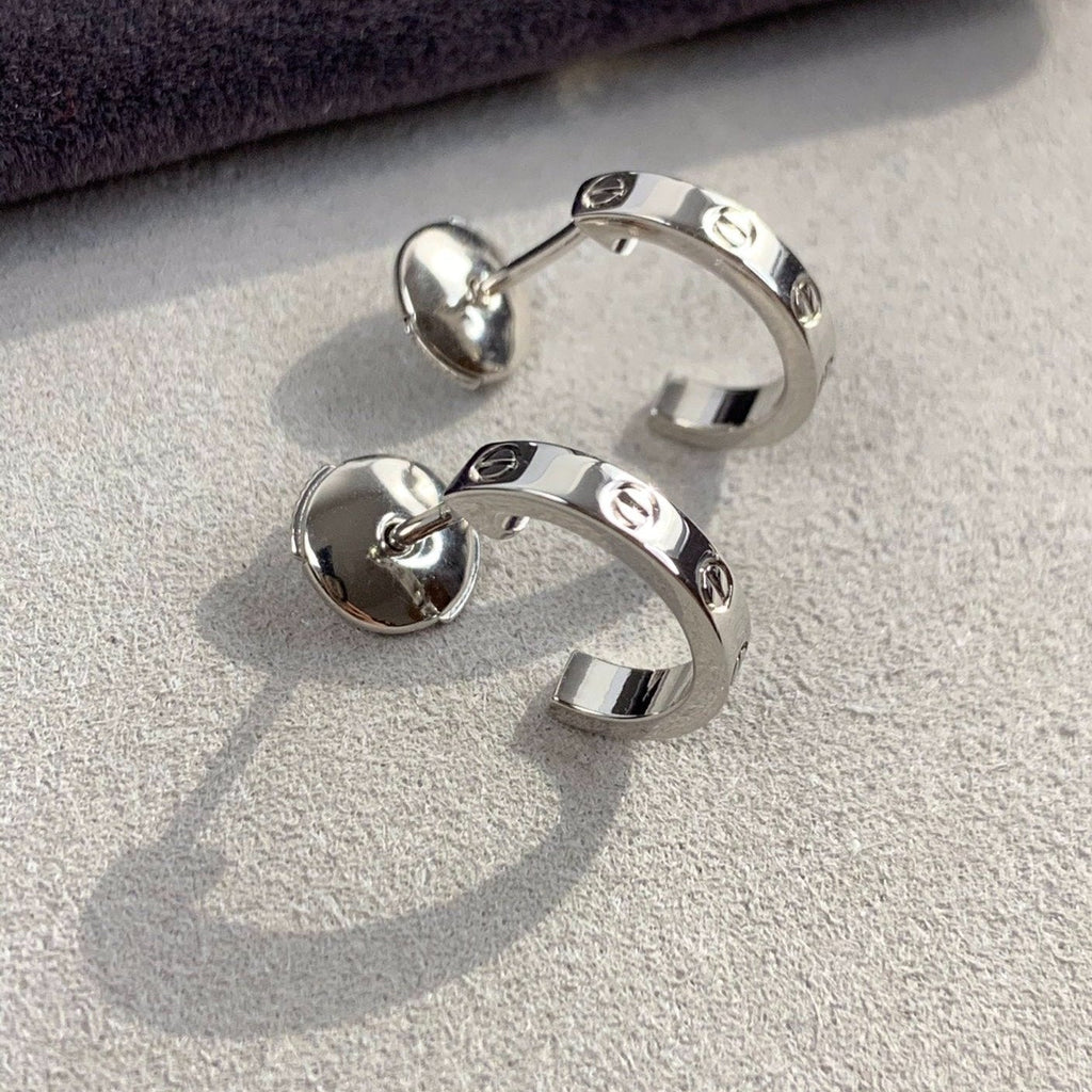 ¡®Star¡¯LOVE EARRINGS 2.65MM SILVER