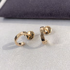 ¡®Star¡¯LOVE EARRINGS 2.65MM PINK GOLD
