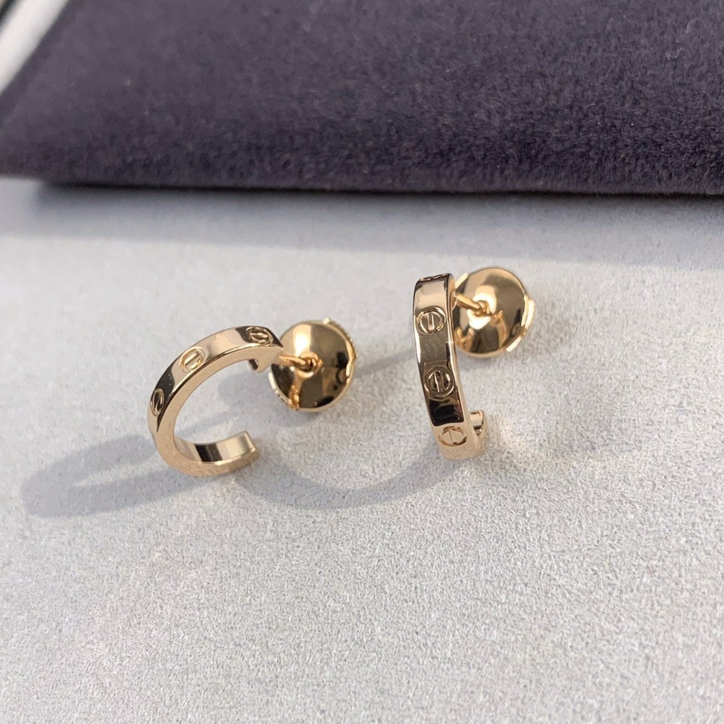 ¡®Star¡¯LOVE EARRINGS 2.65MM PINK GOLD