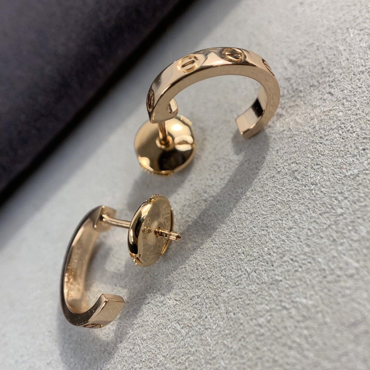¡®Star¡¯LOVE EARRINGS 2.65MM PINK GOLD