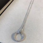 ¡®Star¡¯JUSTE NECKLACE SILVER DIAMONDS
