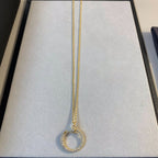 ¡®Star¡¯JUSTE NECKLACE GOLD DIAMONDS