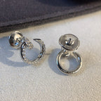 ¡®Star¡¯JUSTE EARRINGS SILVER DIAMONDS