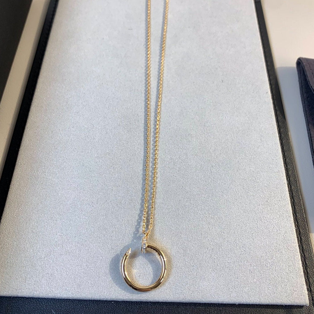 ¡®Star¡¯JUSTE NECKLACE PINK GOLD