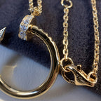 ¡®Star¡¯JUSTE NECKLACE PINK GOLD