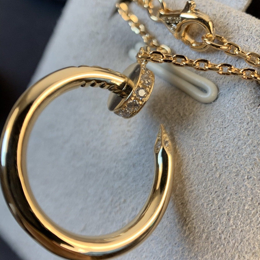 ¡®Star¡¯JUSTE NECKLACE PINK GOLD