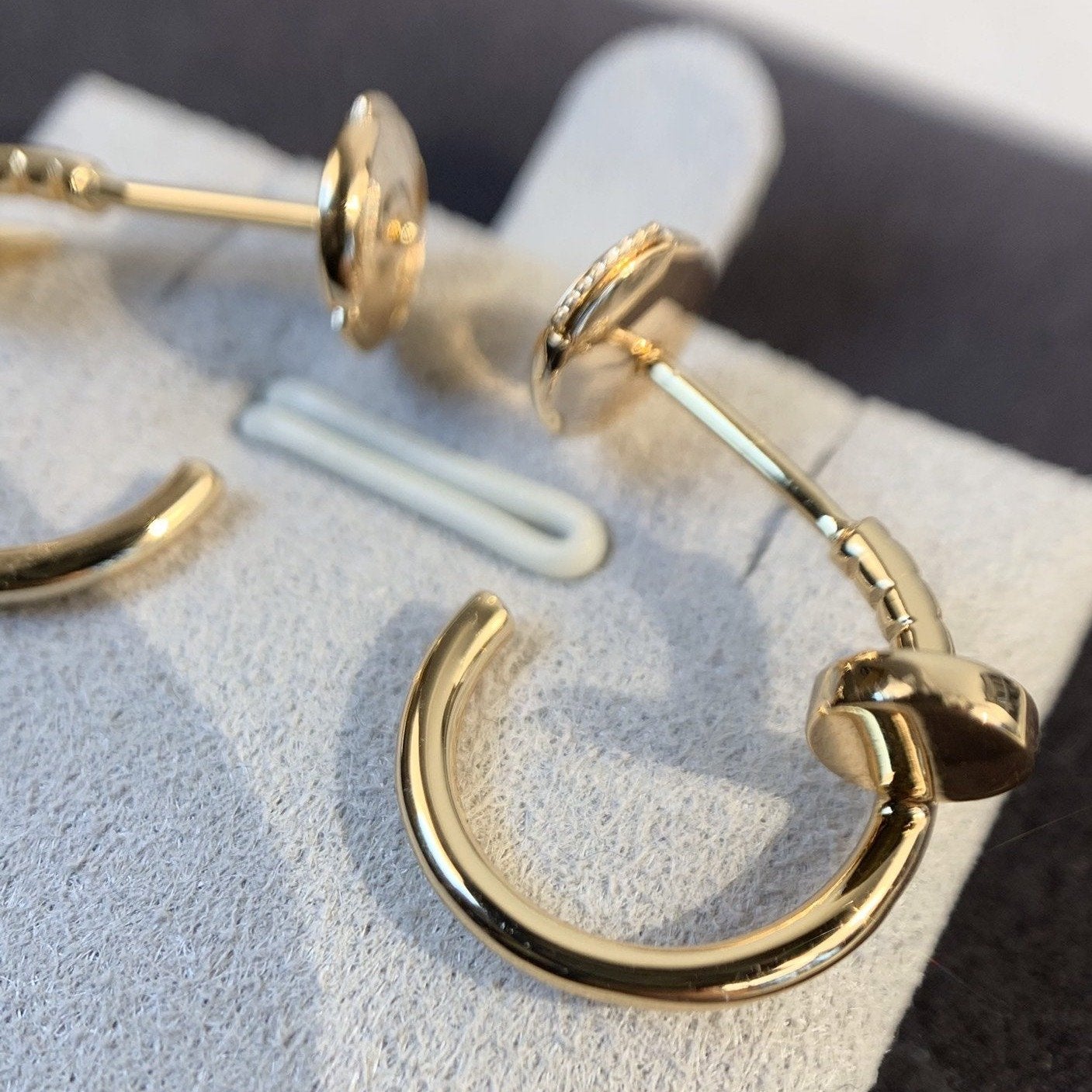 ¡®Star¡¯JUSTE EARRINGS PINK GOLD