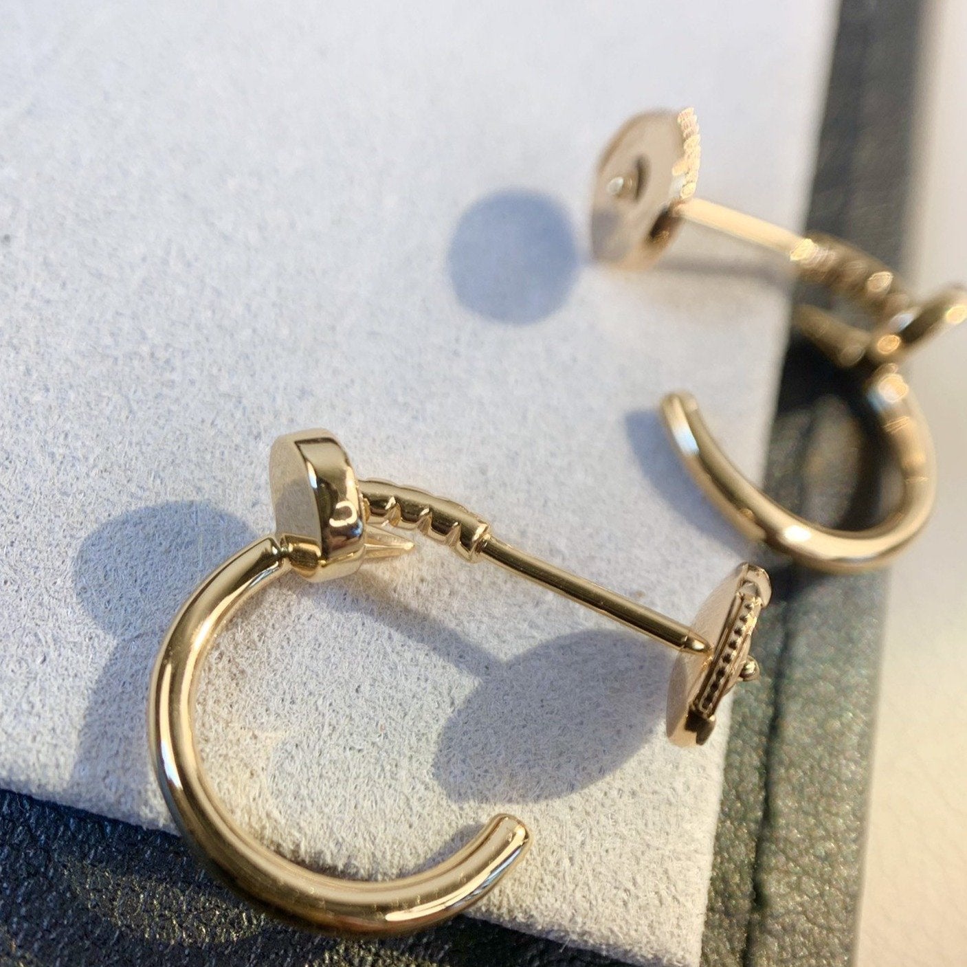 ¡®Star¡¯JUSTE EARRINGS PINK GOLD