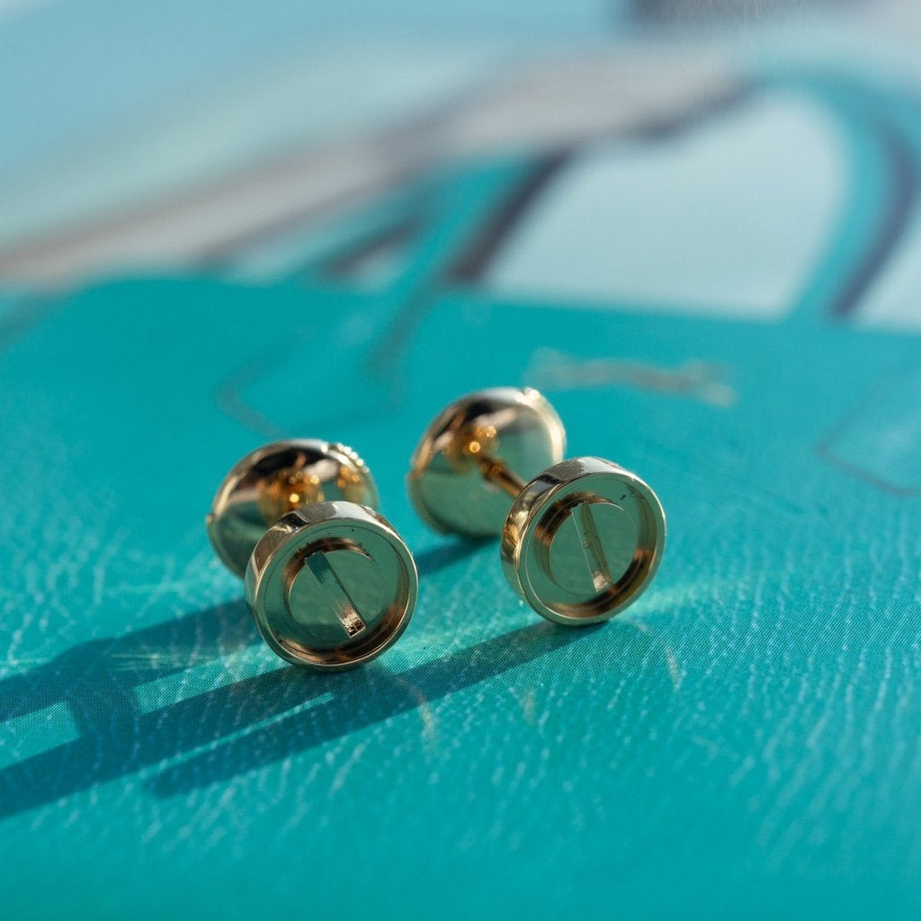 ¡®Star¡¯LOVE EARRINGS PINK GOLD 10MM