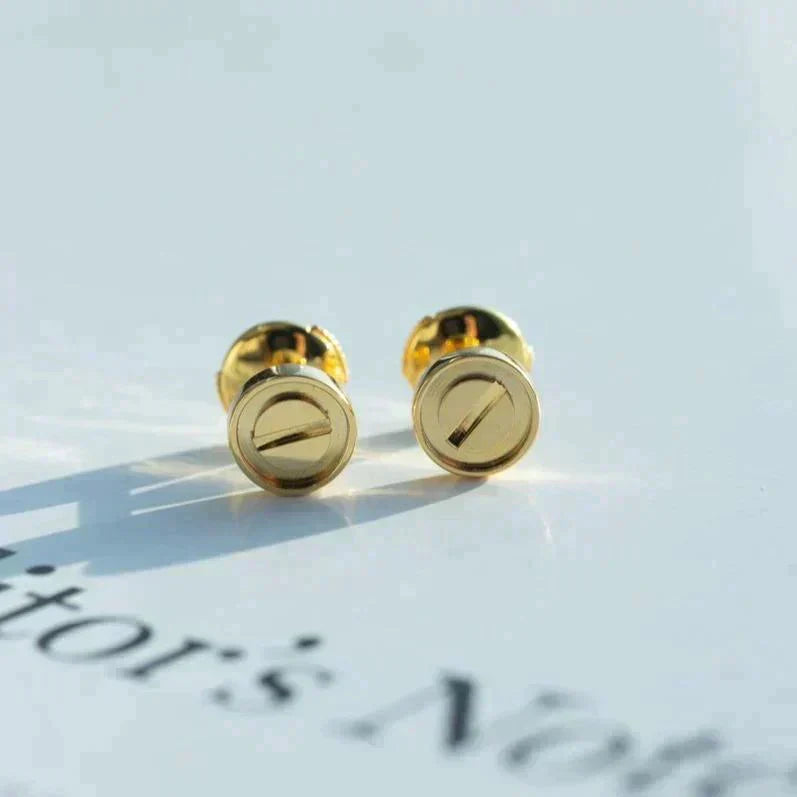 ¡®Star¡¯LOVE EARRINGS GOLD 10MM