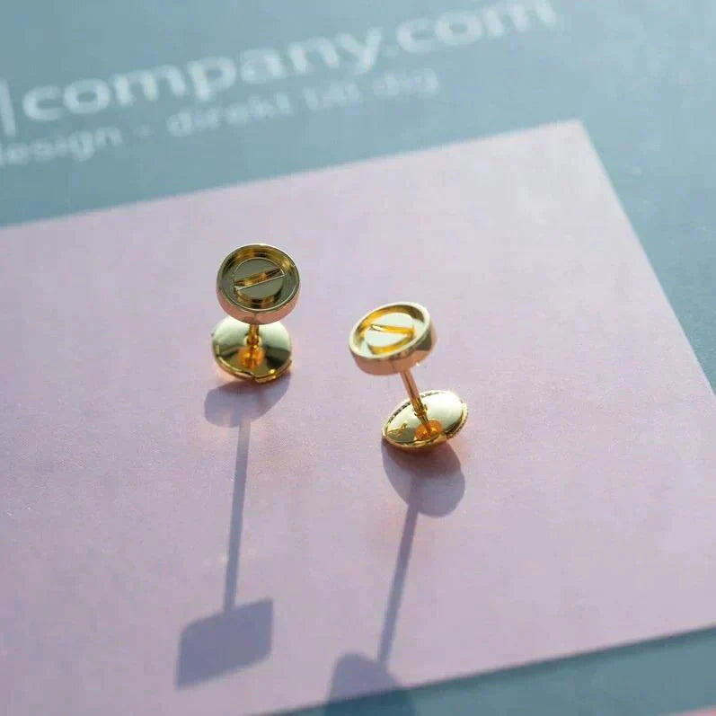 ¡®Star¡¯LOVE EARRINGS GOLD 10MM