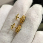 ¡®Star¡¯CLOVER MINI 9.5MM MALACHITE  EARRINGS