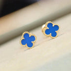 ¡®Star¡¯CLOVER MINI 9.5MM TURQUOISE EARRINGS