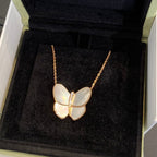 ¡®Star¡¯BUTTERFLY GOLD MOP DIAMOND NECKLACE