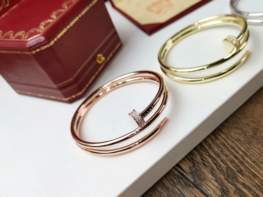 ¡®Star¡¯JUSTE BRACELET 3.5MM DOUBLE ROW DIAMOND