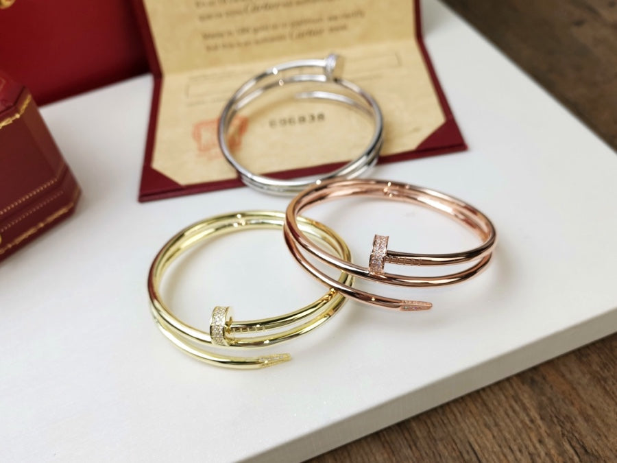 ¡®Star¡¯JUSTE BRACELET 3.5MM DOUBLE ROW DIAMOND