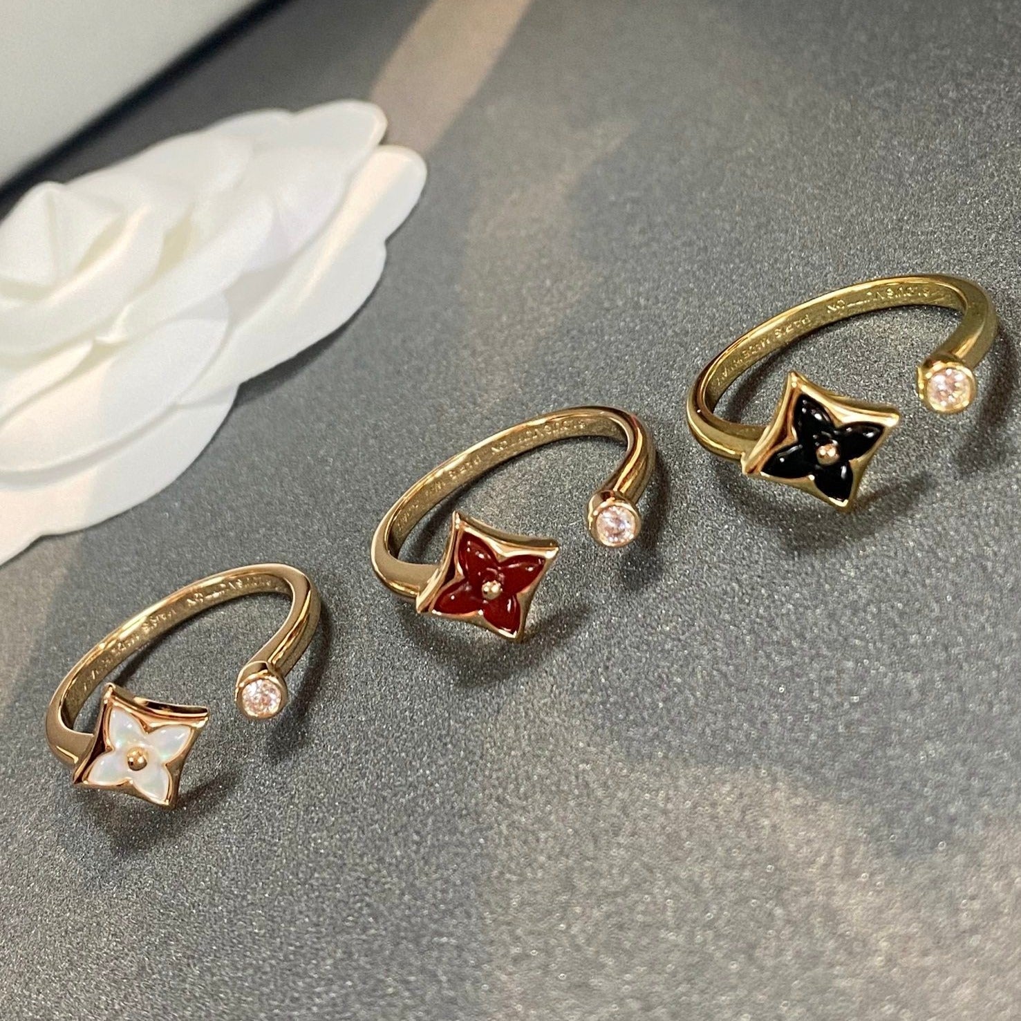 ¡®Star¡¯STAR 1 DIAMOND OPEN RING