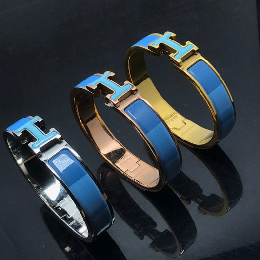 ¡®Moco¡¯H BRACELET BLUE RAINBOW CERAMIC
