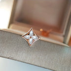 ¡®Star¡¯STAR MOP PINK GOLD EARRINGS