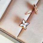 ¡®Star¡¯STAR MOP PINK GOLD EARRINGS