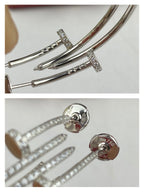 ¡®Star¡¯JUSTE EARRINGS FULL DIAMONDS 1.8MM
