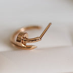 ¡®Star¡¯JUSTE EARRINGS PINK GOLD