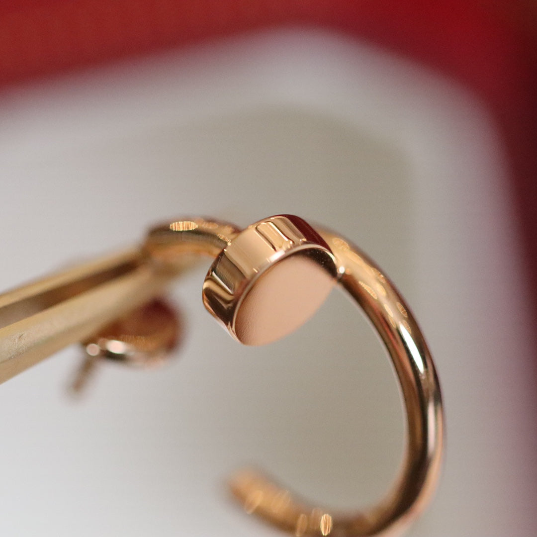 ¡®Star¡¯JUSTE EARRINGS PINK GOLD