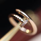 ¡®Star¡¯JUSTE RING 2.65MM PINK GOLD DIAMOND