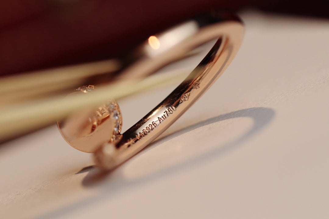 ¡®Star¡¯JUSTE RING 2.65MM PINK GOLD DIAMOND