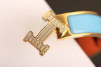 ¡®Star¡¯H CLOUD BLUE BRACELET GOLD DIAMOND