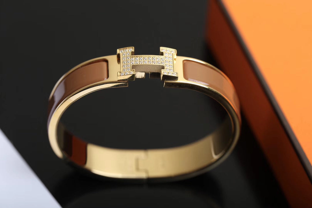 ¡®Star¡¯H BRACELET GOLD DIAMOND