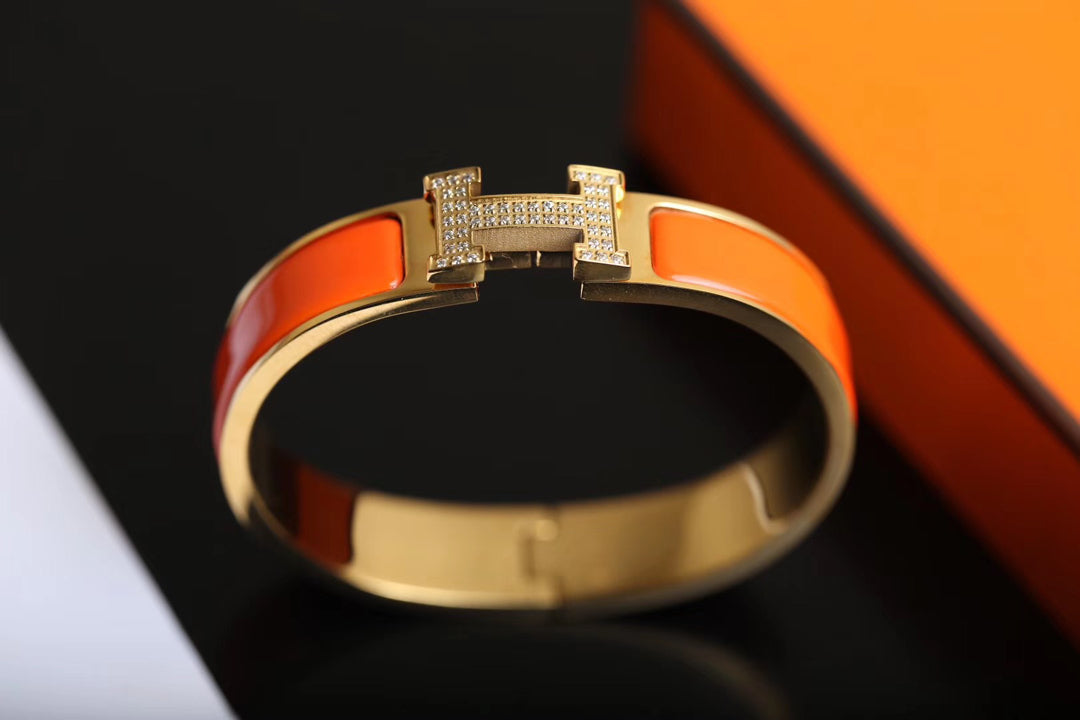 ¡®Star¡¯H BRACELET GOLD DIAMOND
