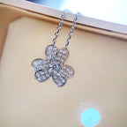 ¡®Star¡¯CLOVER DIAMOND NECKLACE SILVER