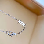 ¡®Star¡¯CLOVER DIAMOND NECKLACE SILVER