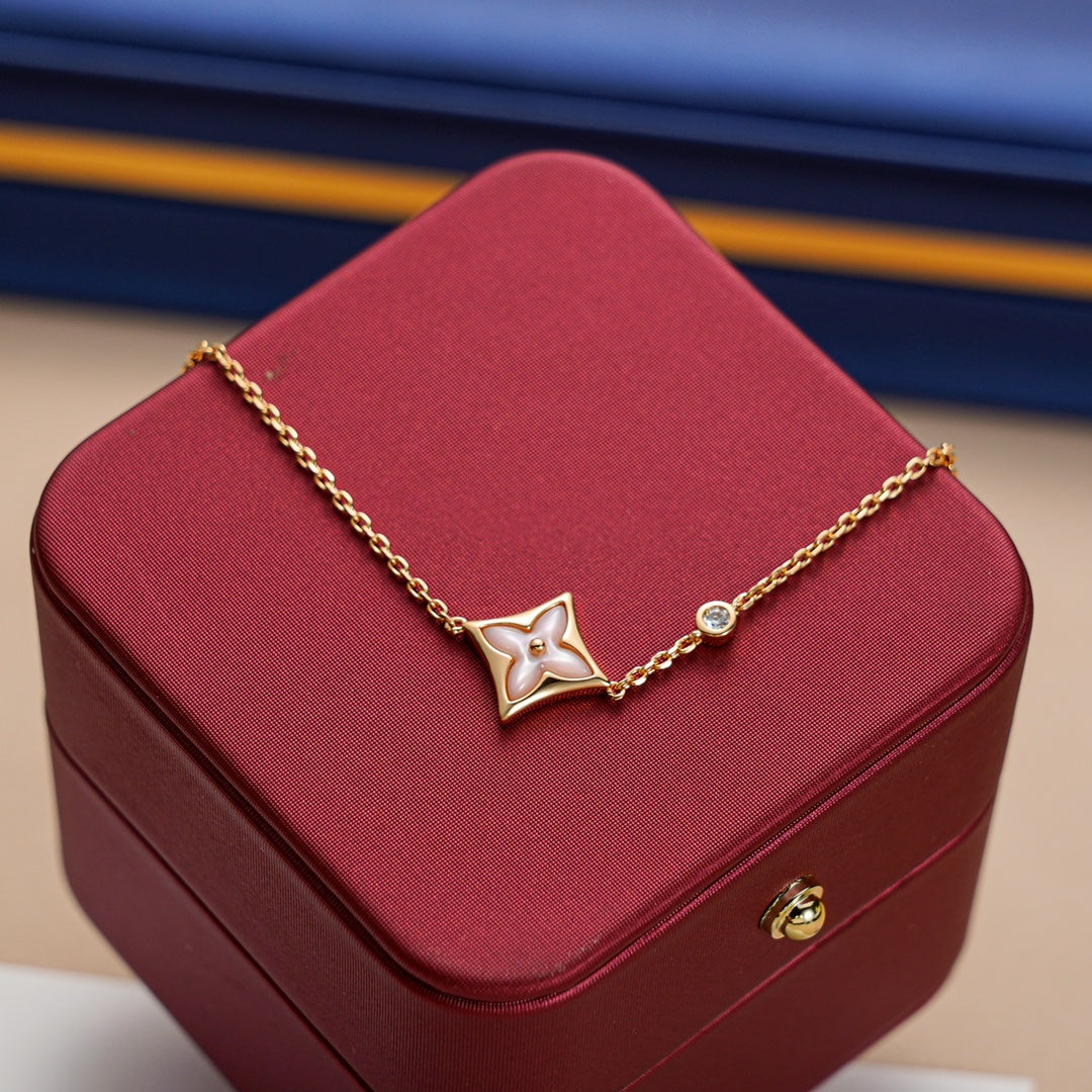 ¡®Star¡¯STAR 1 DIAMOND PINK GOLD BRACELET