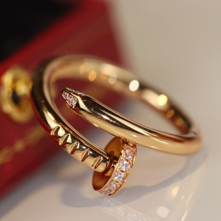 ¡®Star¡¯JUSTE RING 2.65MM GOLD DIAMOND